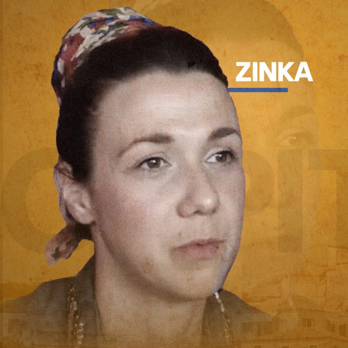 Portrait of Zinka, organizer